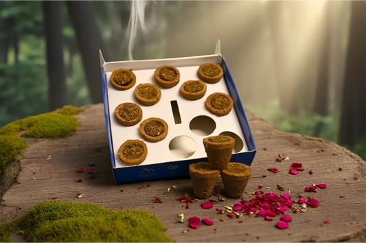 Sacred Havan Cup – Cow Dung Special (Pack of 2)