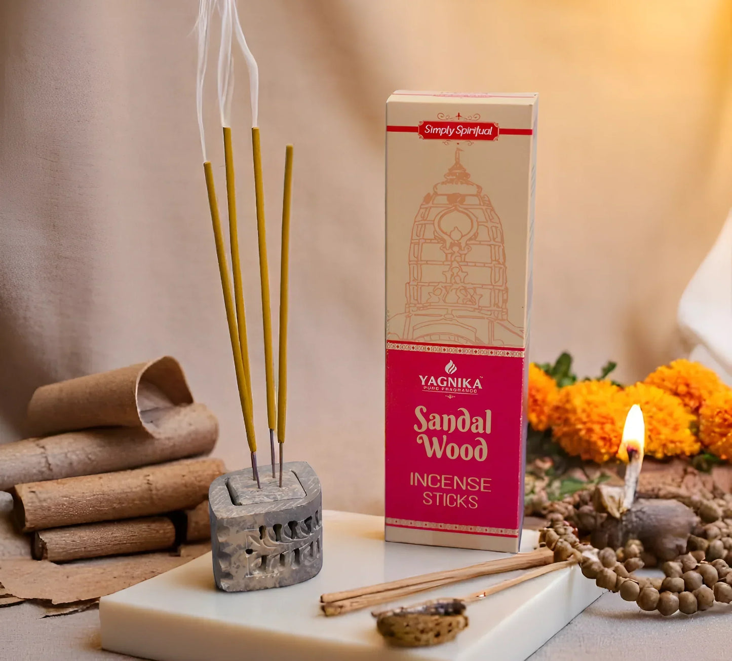 Classic Incense Sticks – Sandalwood (Pack of 2)