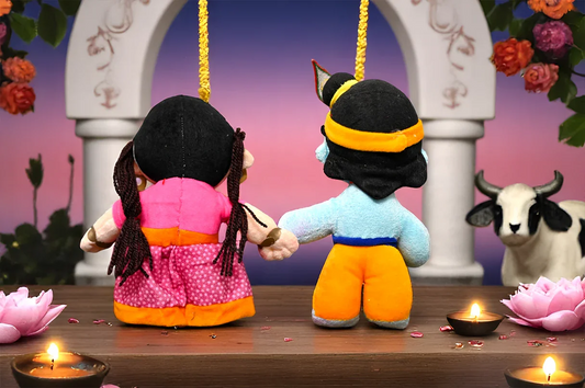 Radha & Madhav Soft Toy - Limited