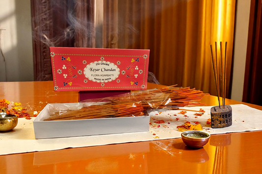 Flora Incense Sticks – Kesar Chandan (250g)
