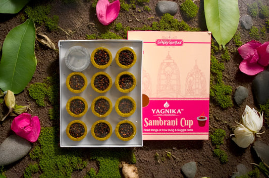 Sacred Havan Cup – Sambrani (Pack of 2)