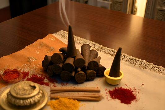 Incense Cones – Kesar Chandan (200g)