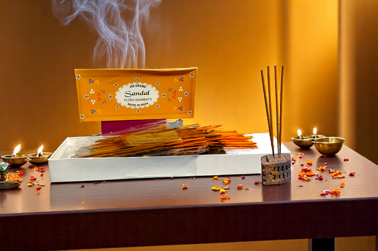 Flora Incense Sticks – Sandal (250g)
