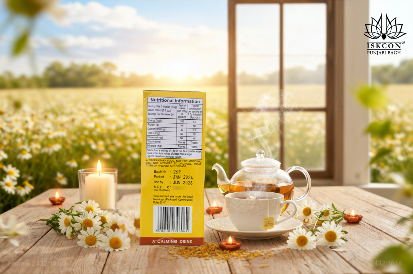 Chamomile Tea Bag