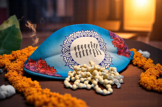 Japa Bag – Radha Ramana with Cow