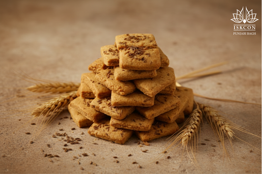 Jeera Wheat Flour Cookies