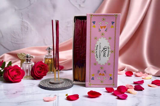 Flora Incense Sticks – Rose (250g)