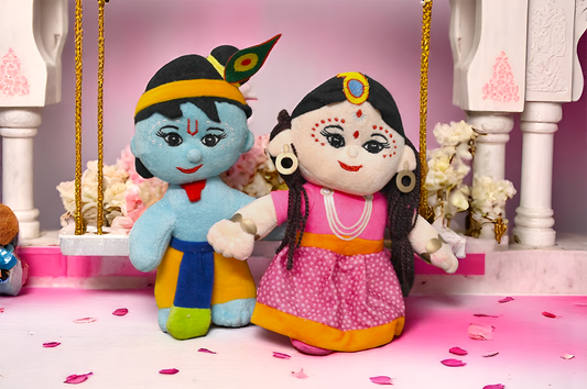 Radha & Madhav Soft Toy - Limited