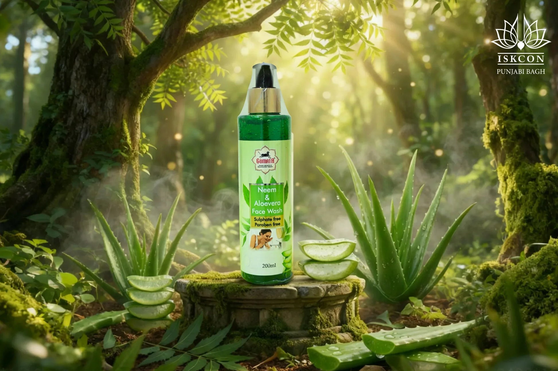 Neem and Aloe Veera face wash(Pack of 2)