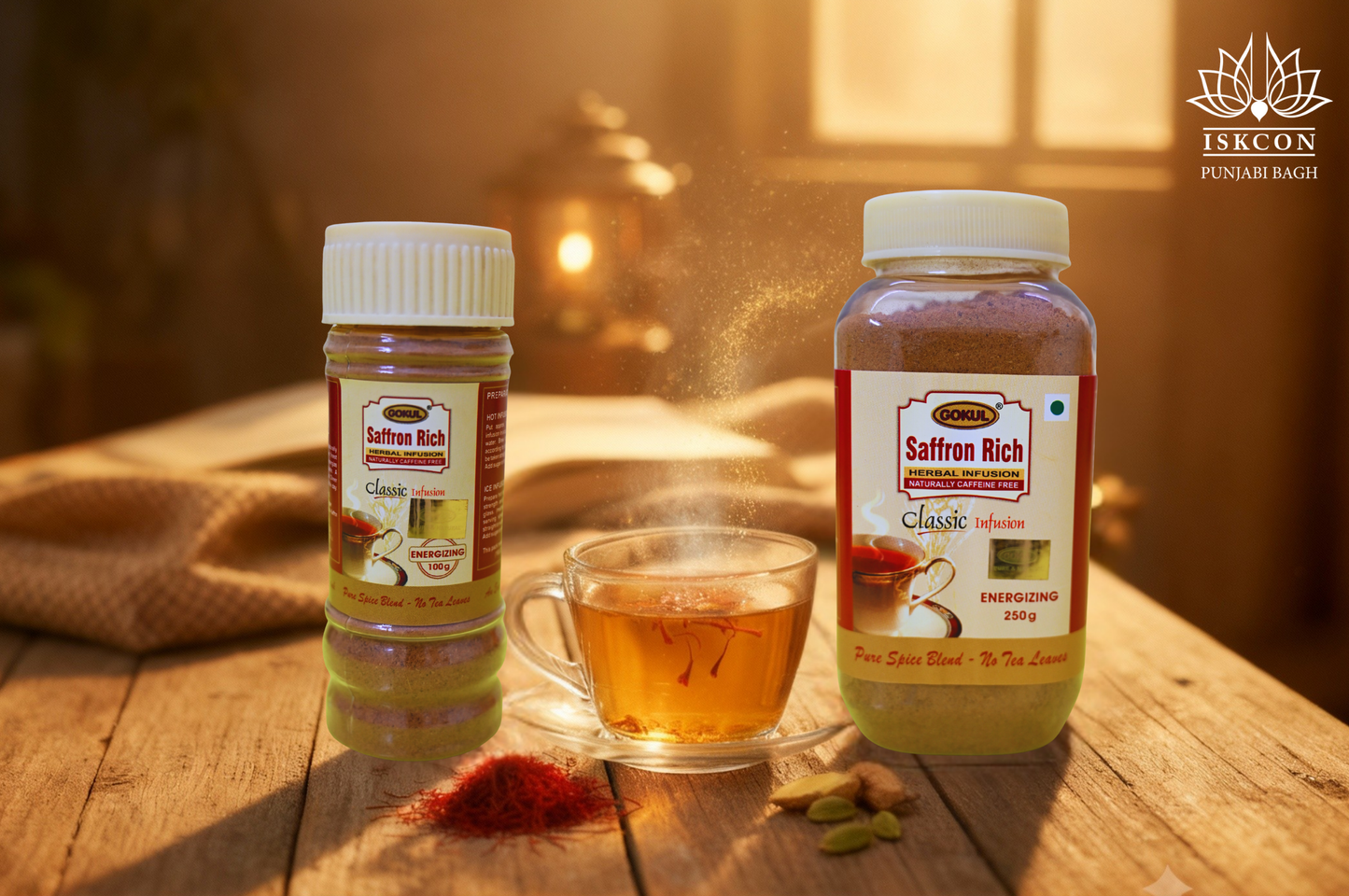 Saffron Rich Herbal Infusion