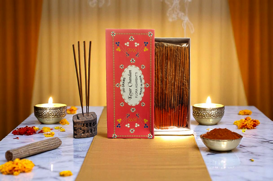 Flora Incense Sticks – Kesar Chandan (250g)