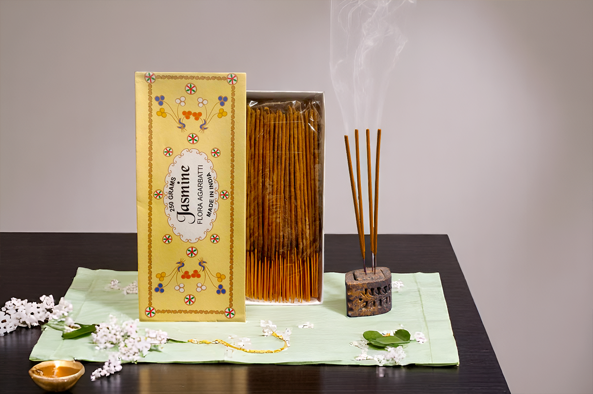 Flora Incense Sticks – Jasmine (250g)