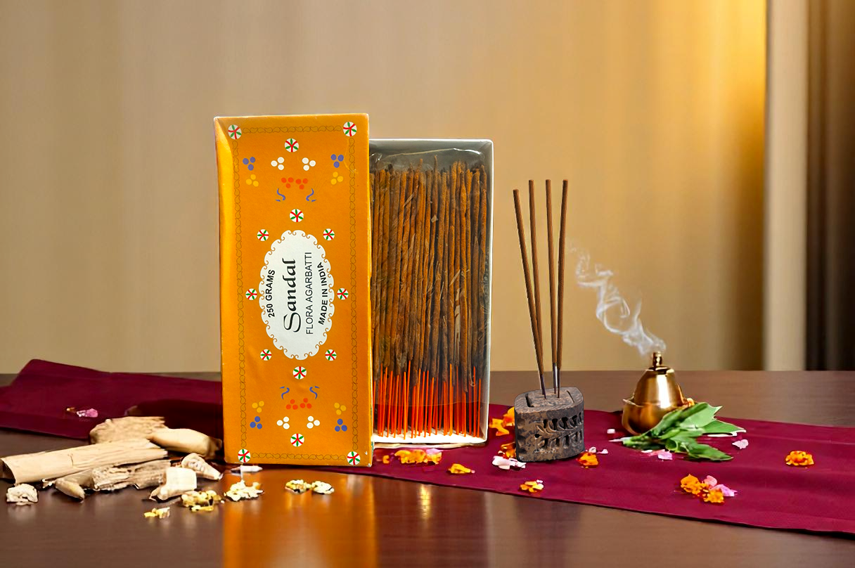 Flora Incense Sticks – Sandal (250g)