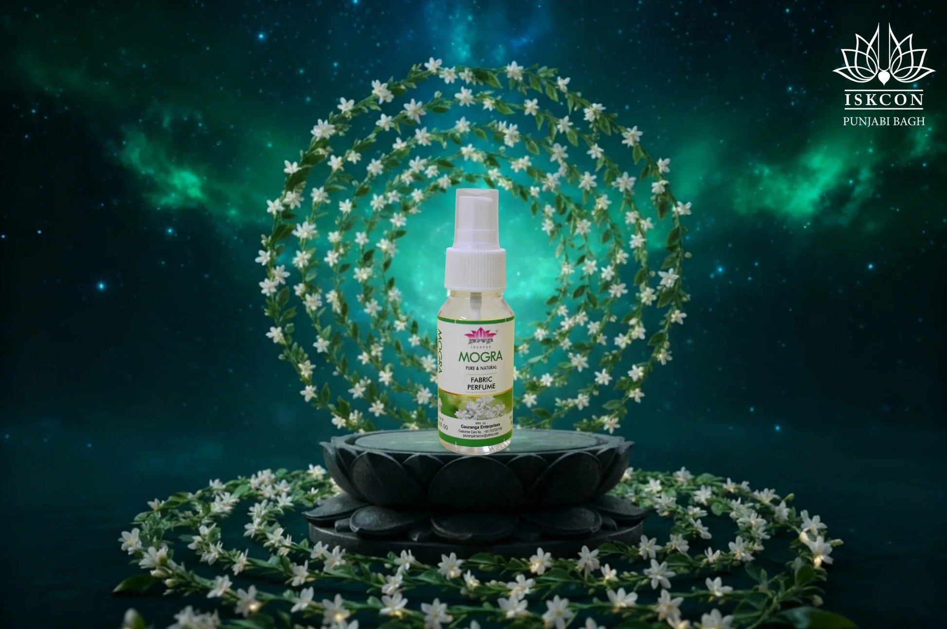 Mogra Fabric Perfume (Pack of 2)