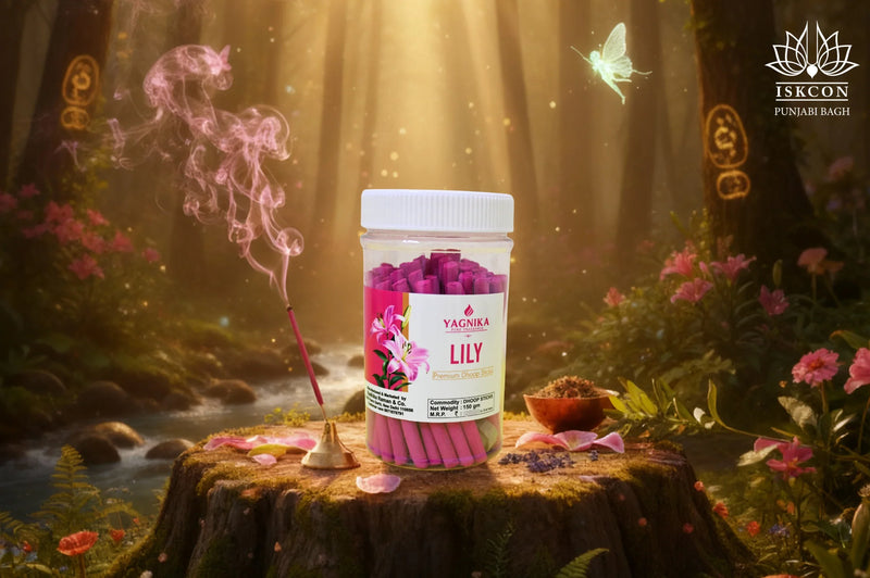 Yagnika Rose Lily Dhoop Sticks 150 gram (Pack of 2)