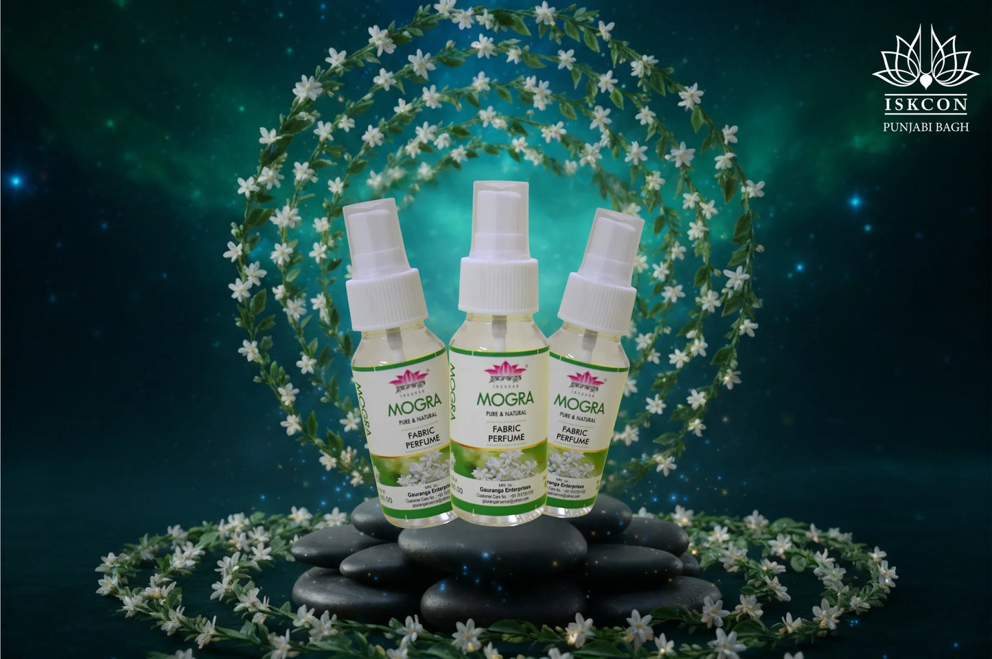 Mogra Fabric Perfume (Pack of 2)