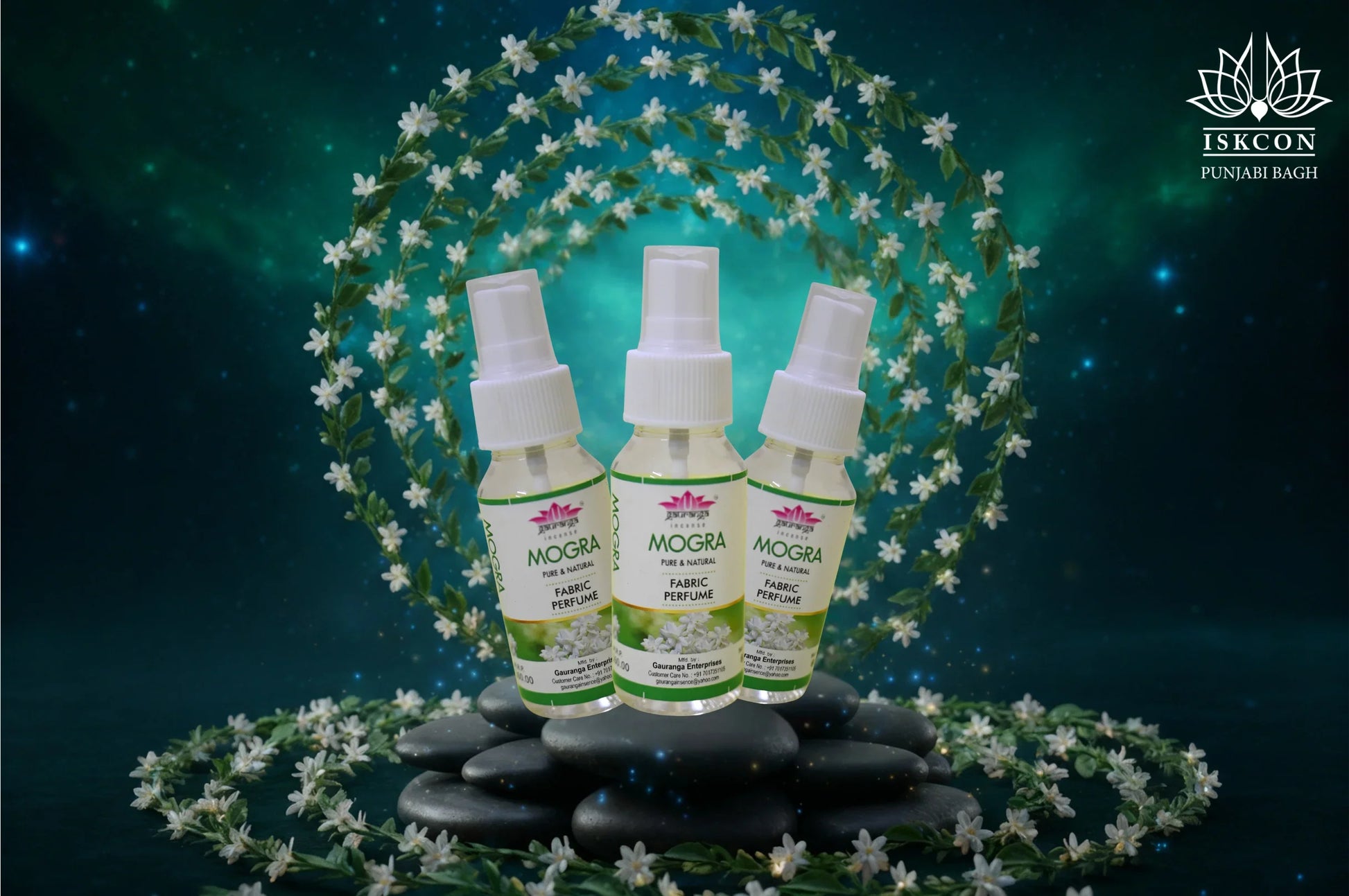 Mogra Fabric Perfume (Pack of 2)