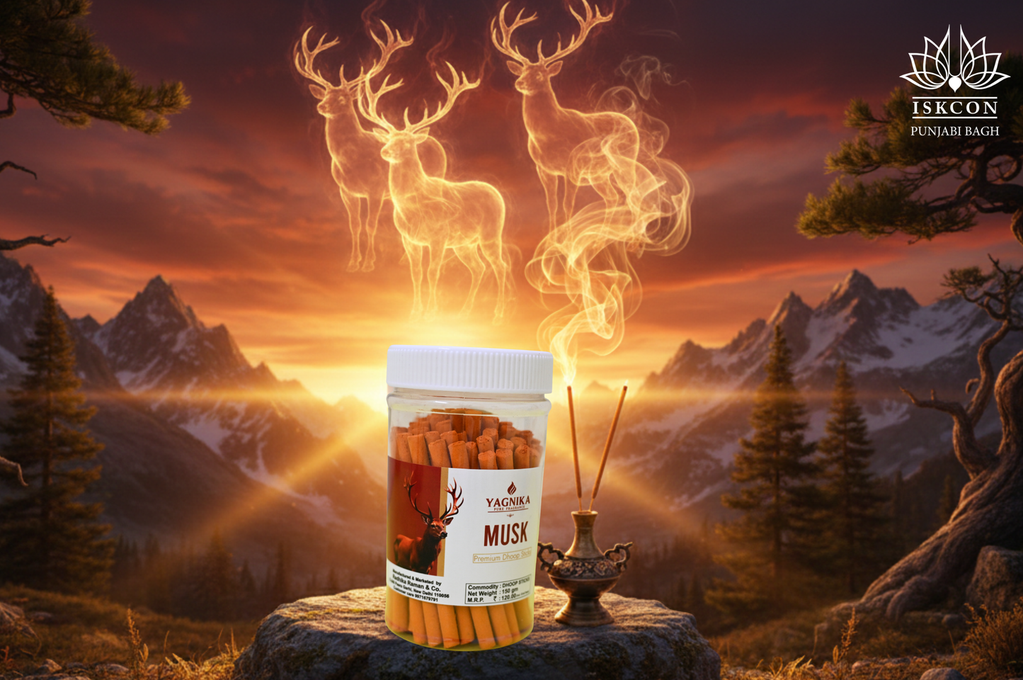 Yagnika Musk Dhoop Sticks 150 gram