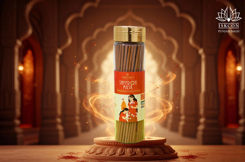 Saffron Musk Incense Sticks