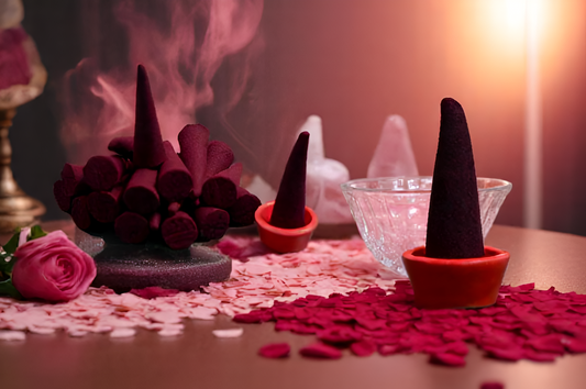 Incense Cones – Rose (200g)