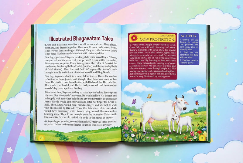 ILLUSTRATED Bhagavatam Tales - Book 4