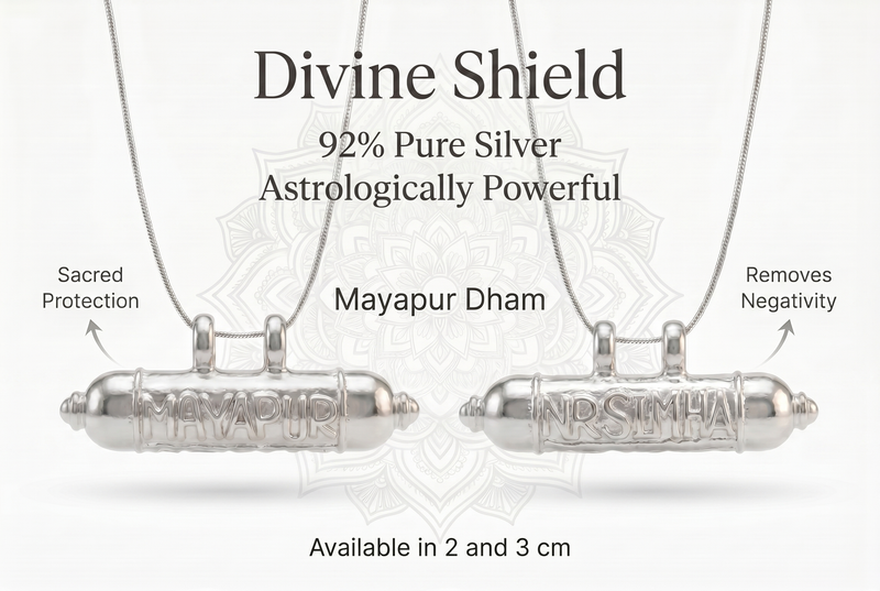 NARSIMHA KAVACH (Made of Silver) – From Mayapur Dham