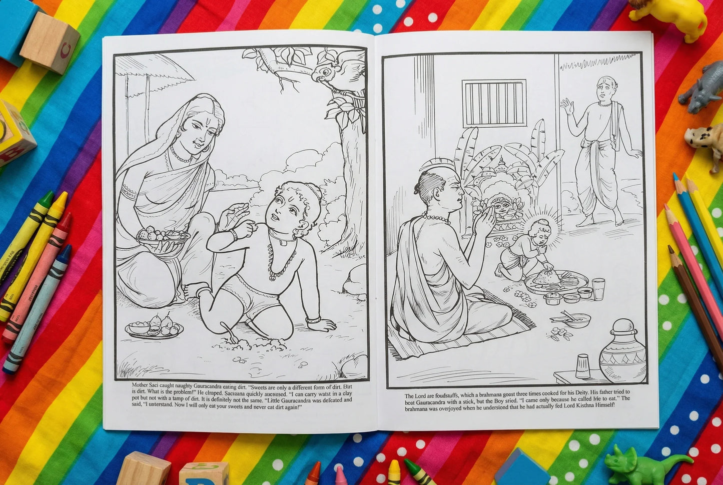 Gauracandra Coloring Book Part - 1