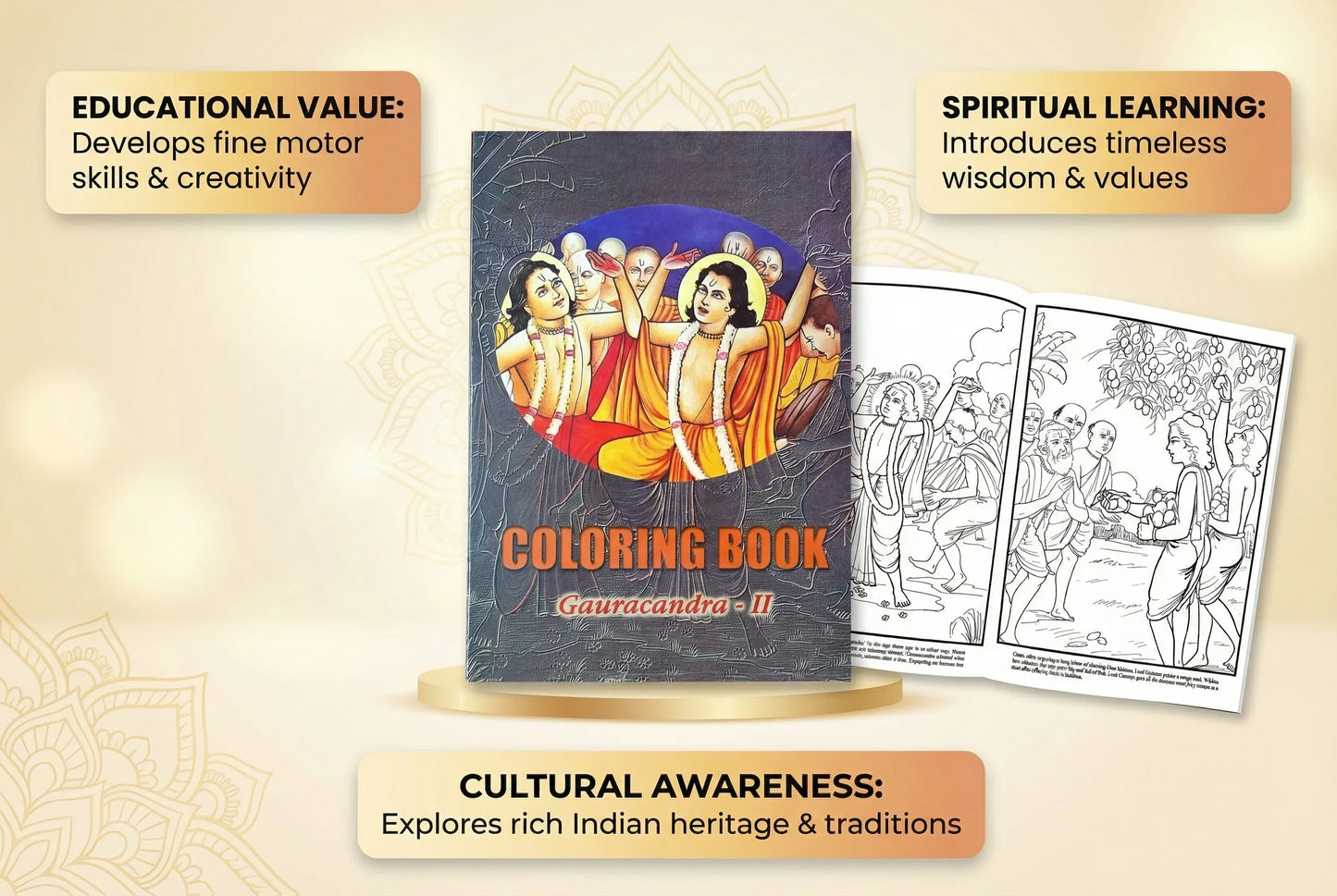 Gauracandra Coloring Book Part -2