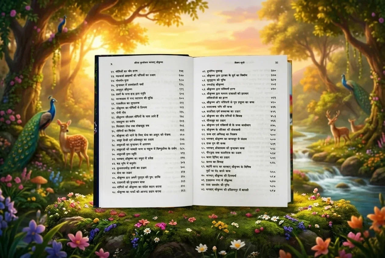 Krishna Book - New Edition Hindi Language