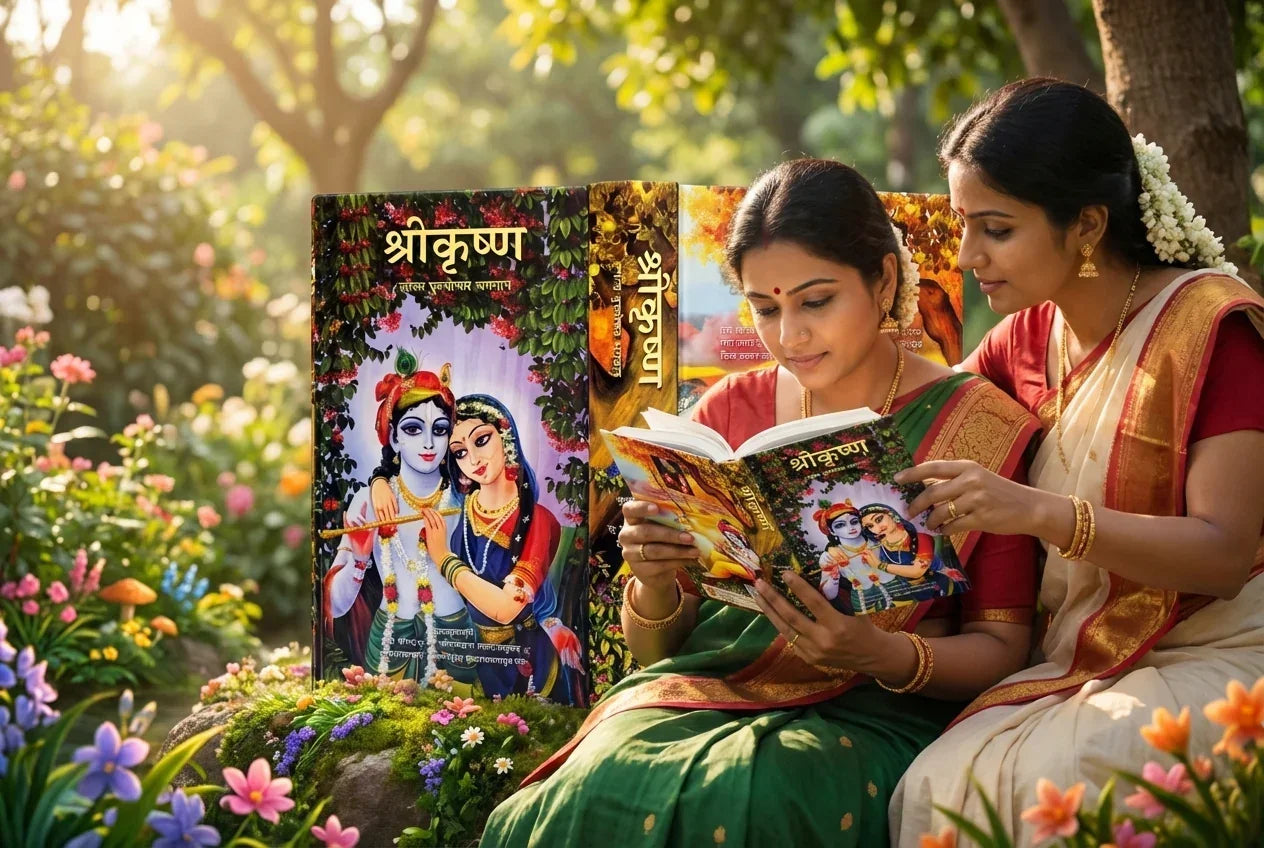 Krishna Book - New Edition Hindi Language