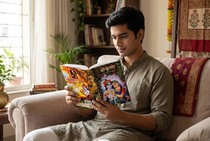 Krishna Book - New Edition Hindi Language