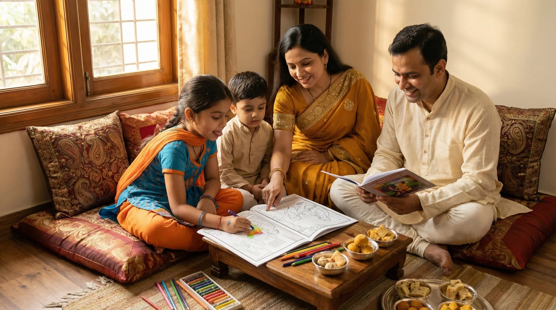 Gauracandra Coloring Book Part - 1