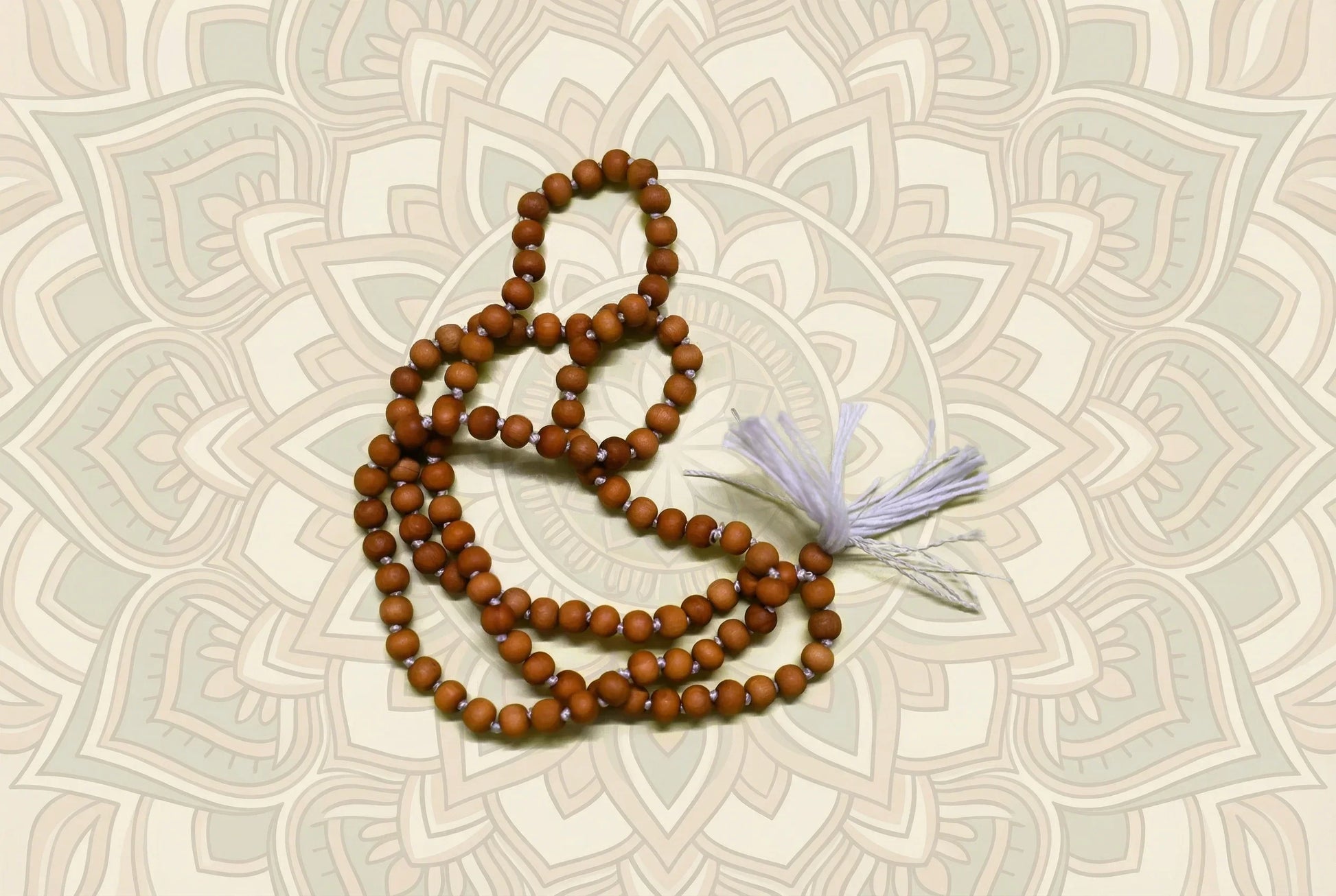 Divine Chandan Japa Mala - 108 Beads