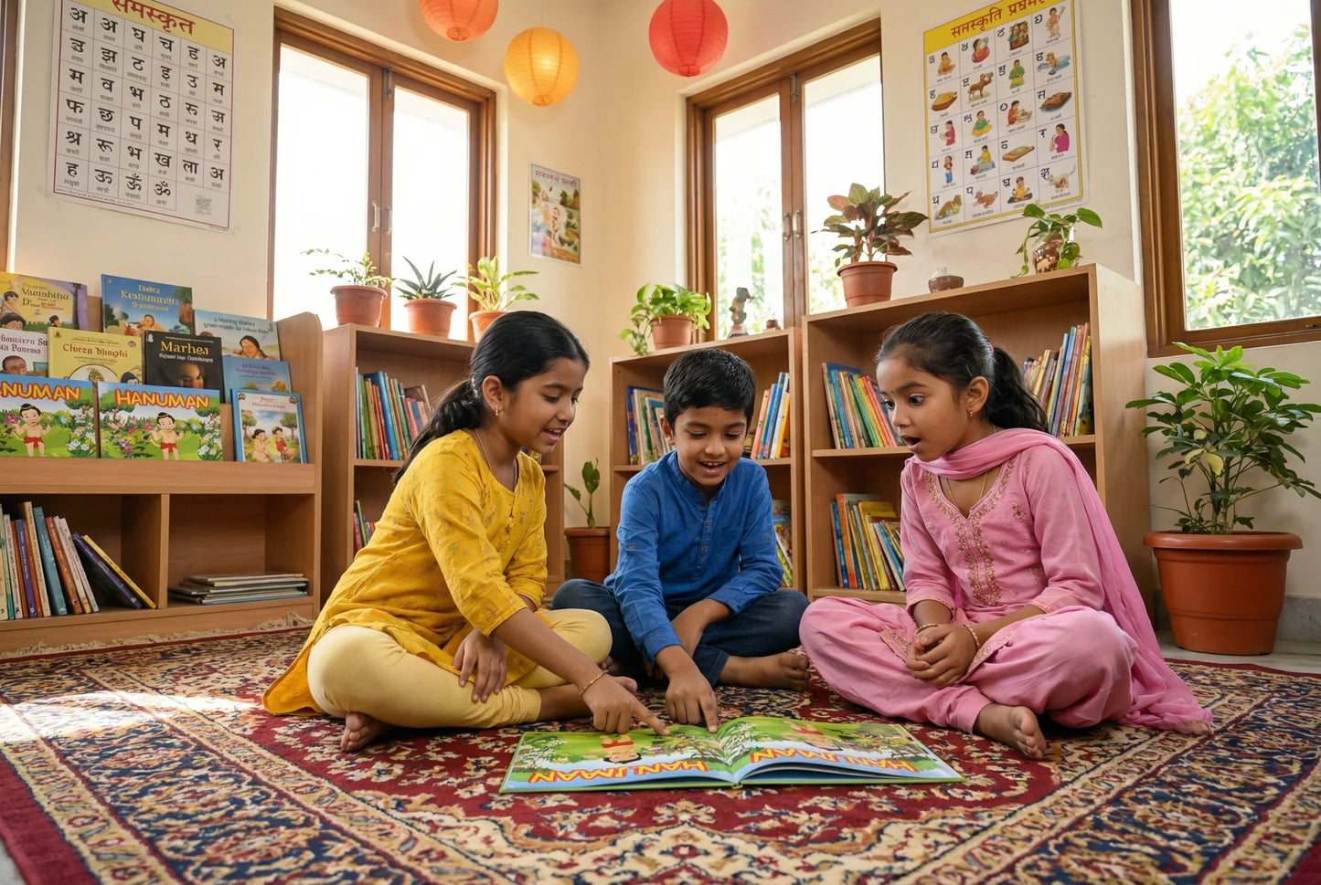 Hanuman Children Story Book - English