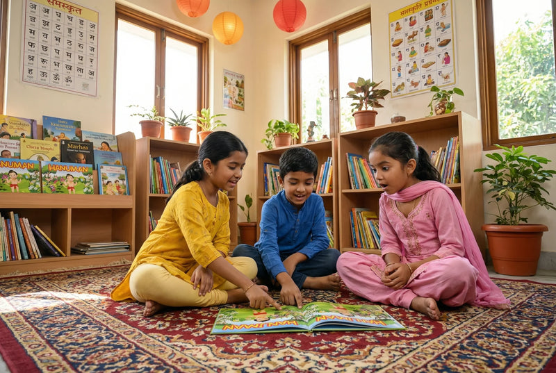 Hanuman Children Story Book - English