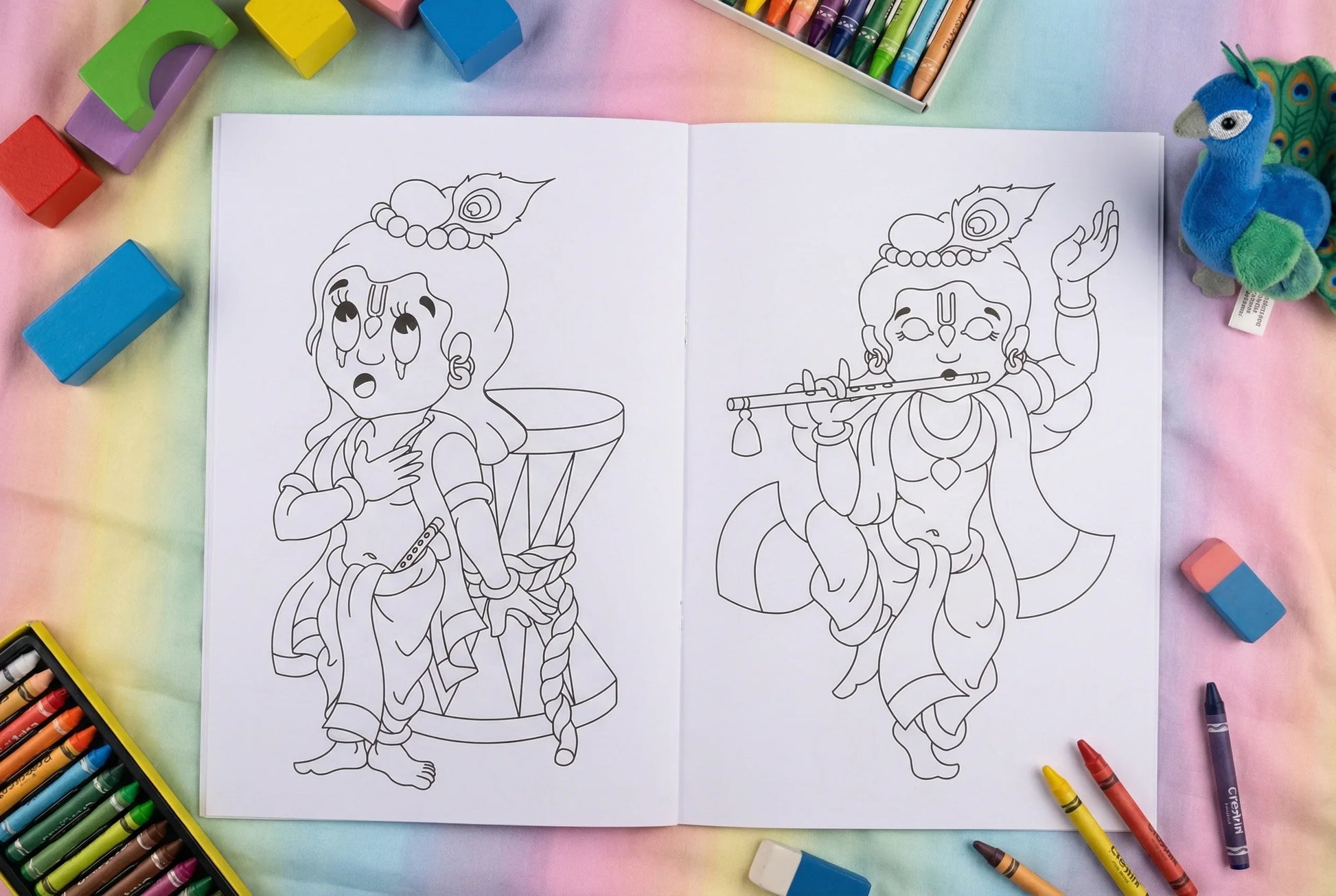 Bhakt Vatsal Krishna Colouring Book