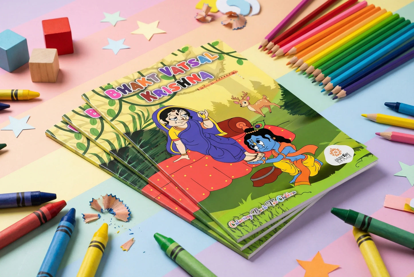 Bhakt Vatsal Krishna Colouring Book