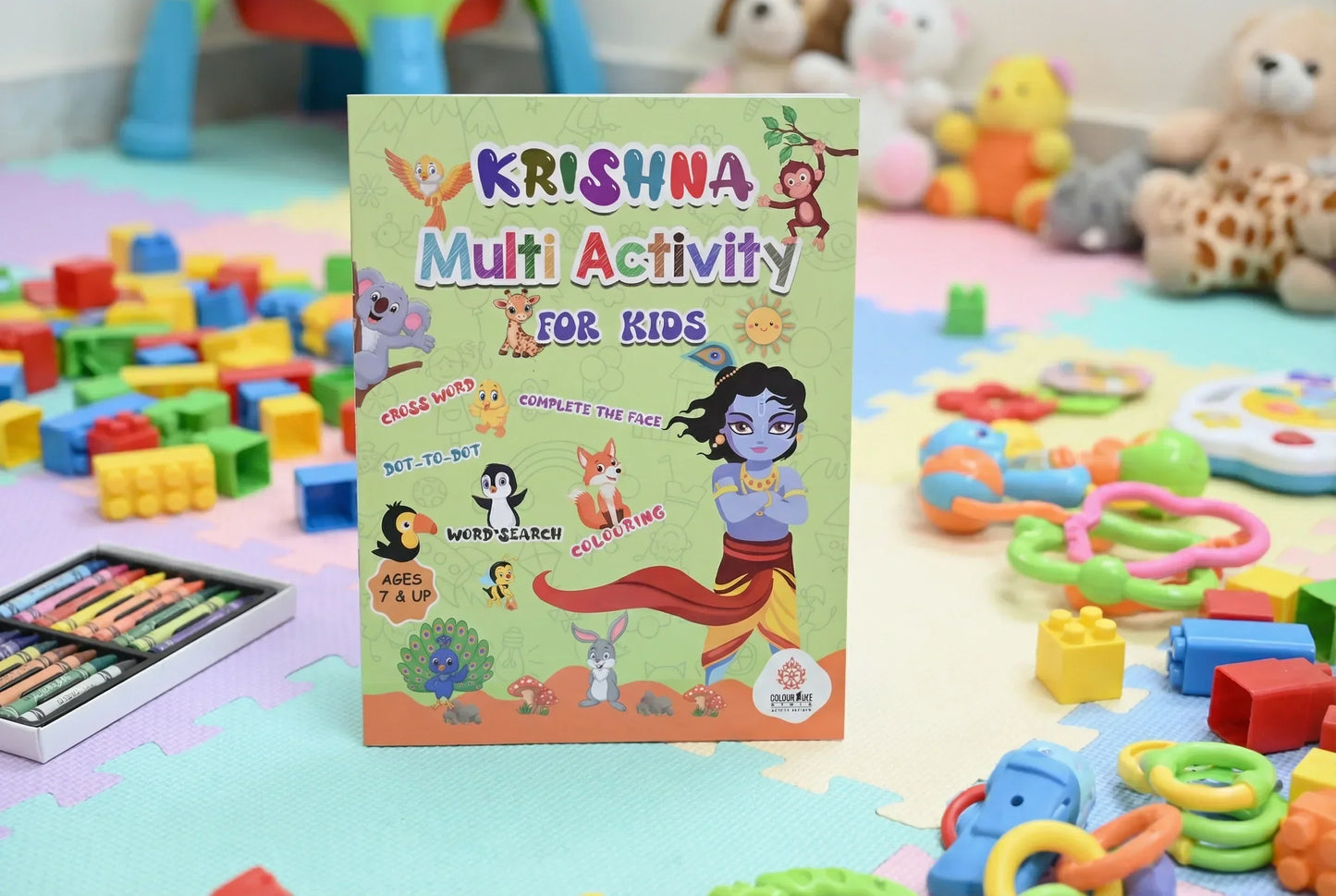 Krishna Multi Activity Book - English