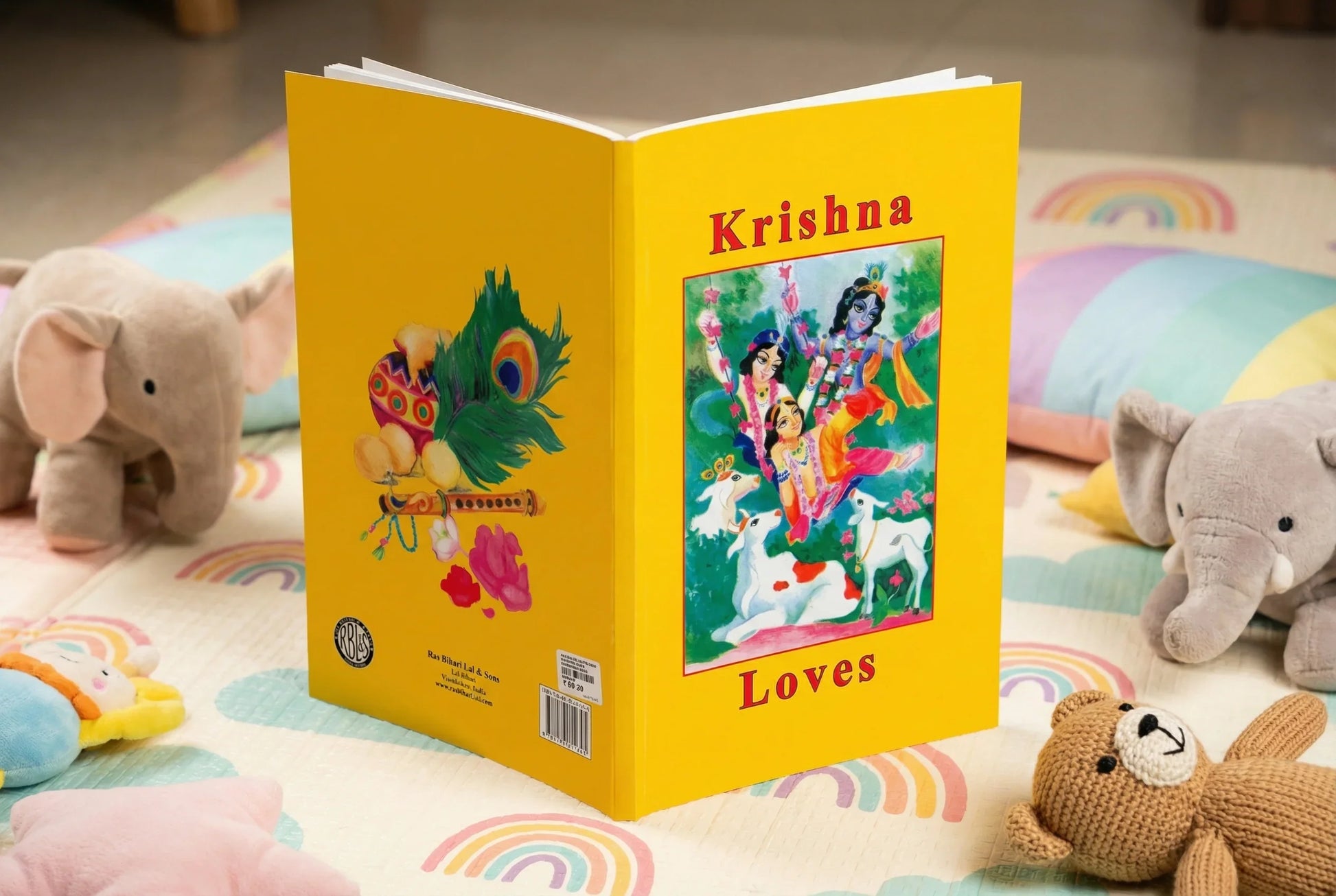 Krishna Loves Coloring Book