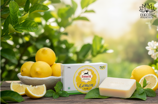 Herbal lemon soap