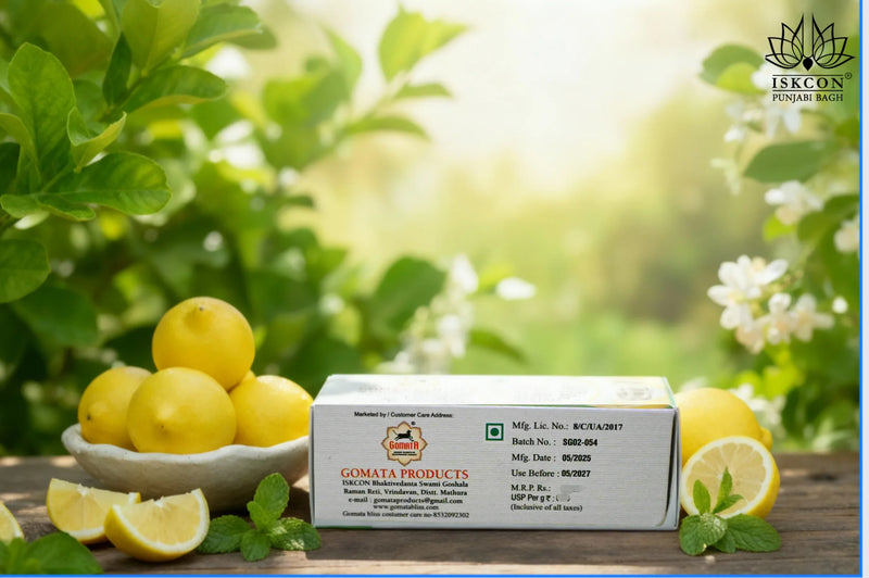 Herbal lemon soap(Pack of 3)