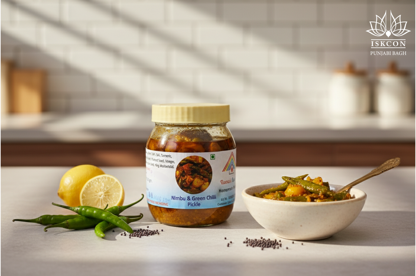 Nimbu & Green Chilli Pickle