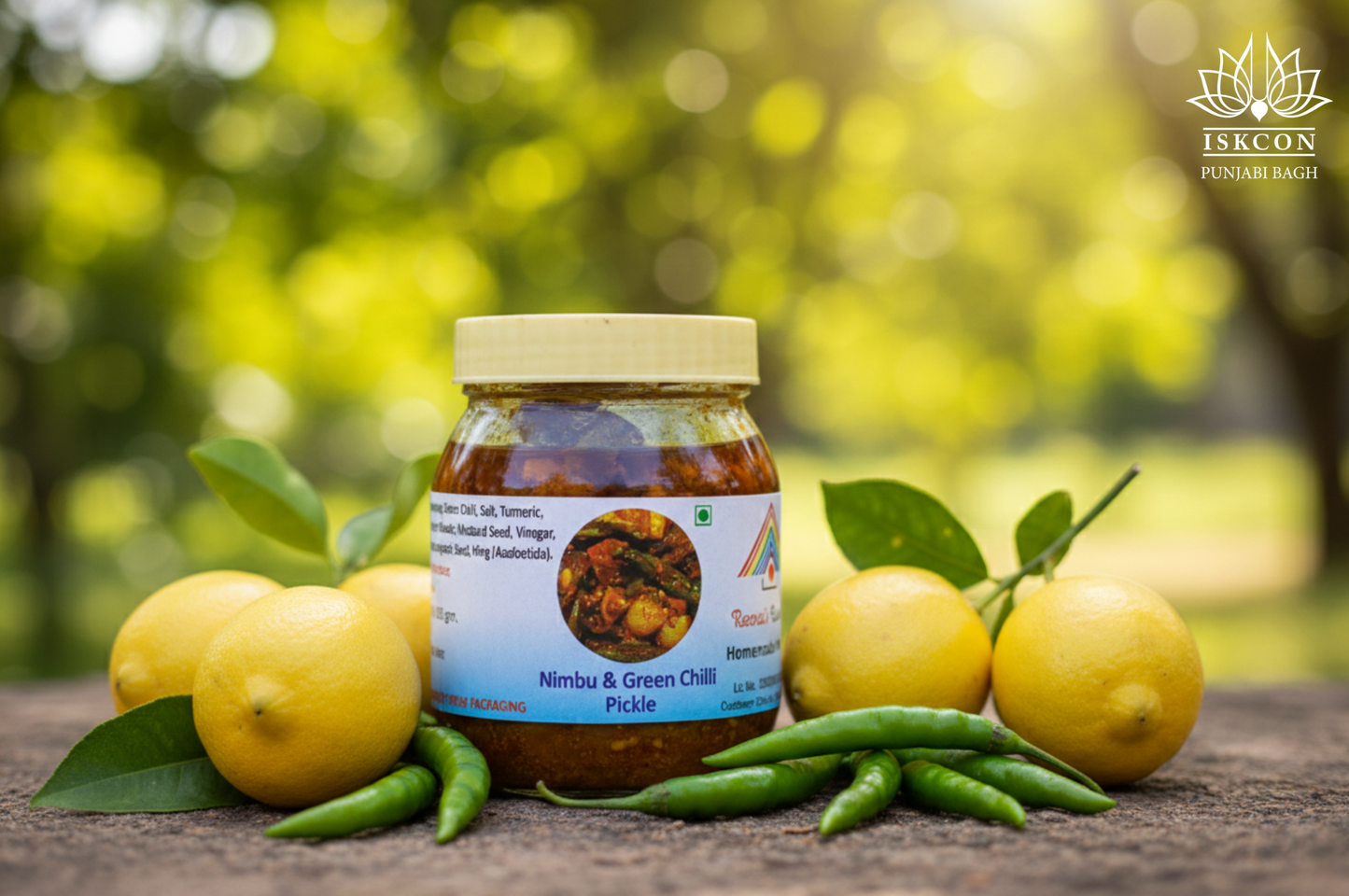 Nimbu & Green Chilli Pickle