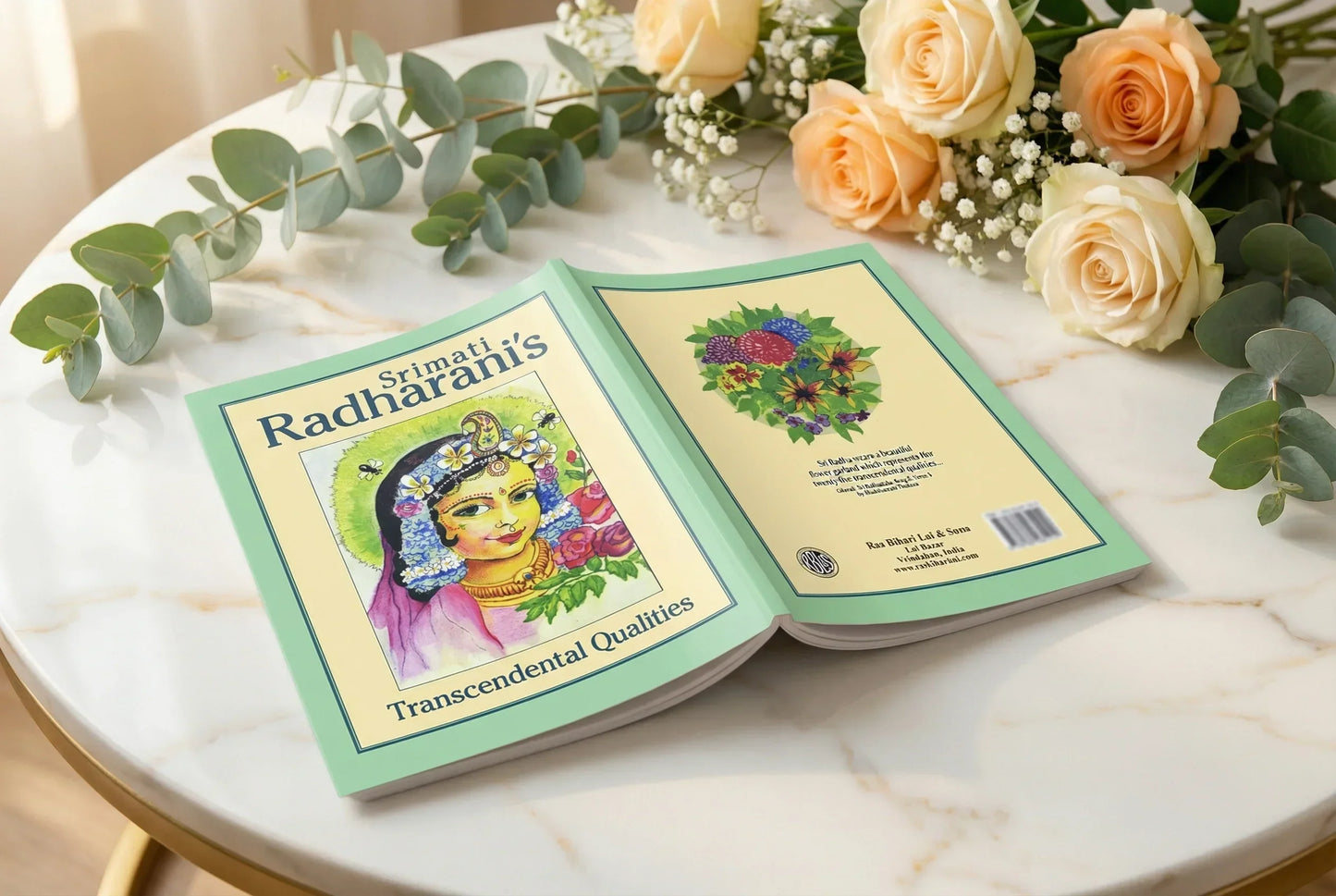 Srimati Radharani's Transcendental Qualities (Coloring Book)