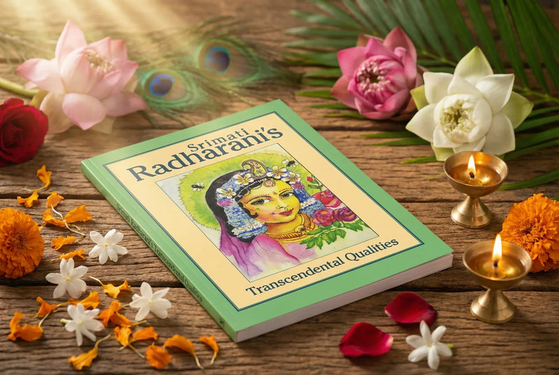 Srimati Radharani's Transcendental Qualities (Coloring Book)