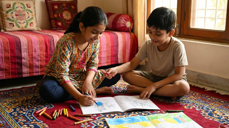Krishna Loves Coloring Book