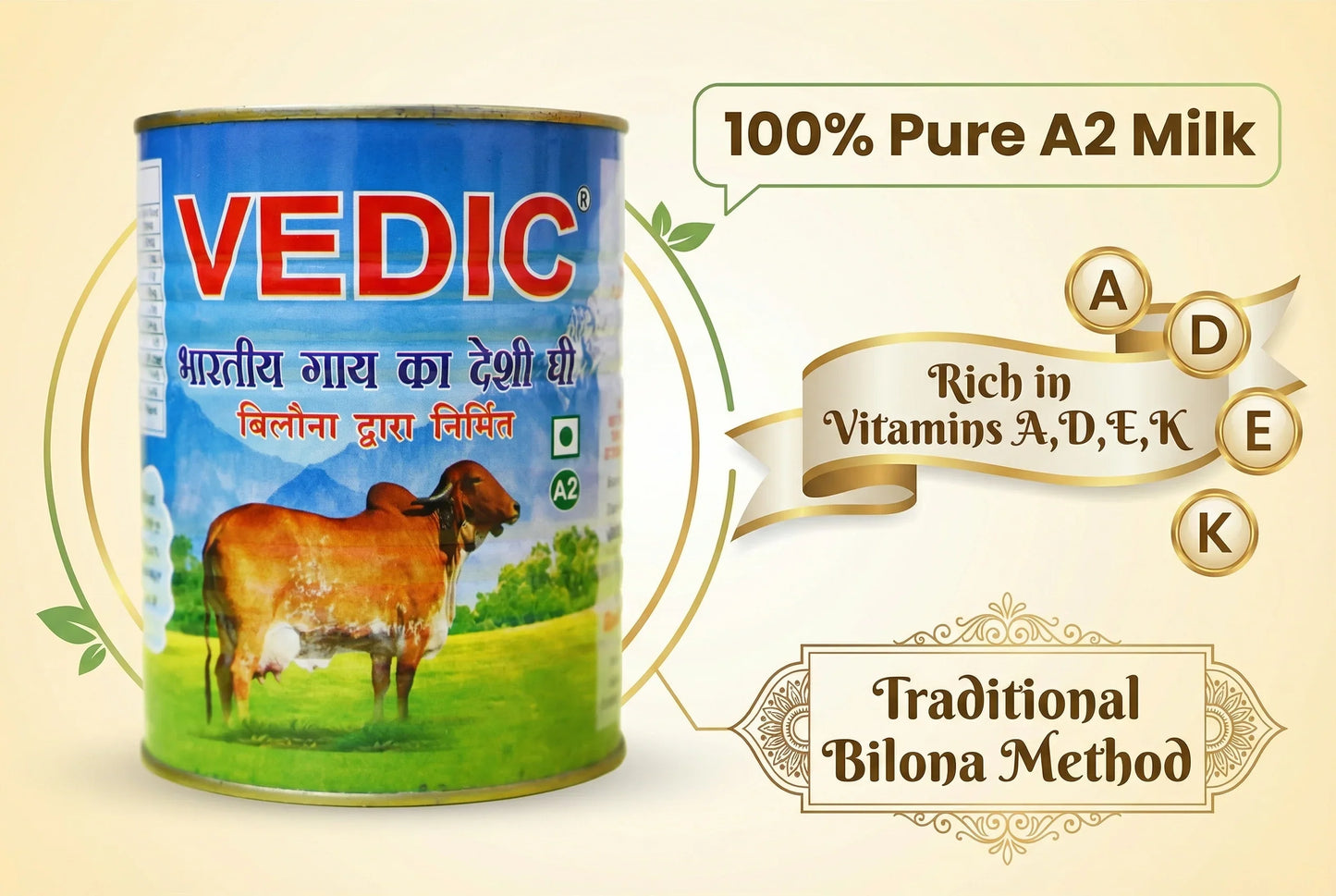 A2 Vedic Bilona Cow Ghee