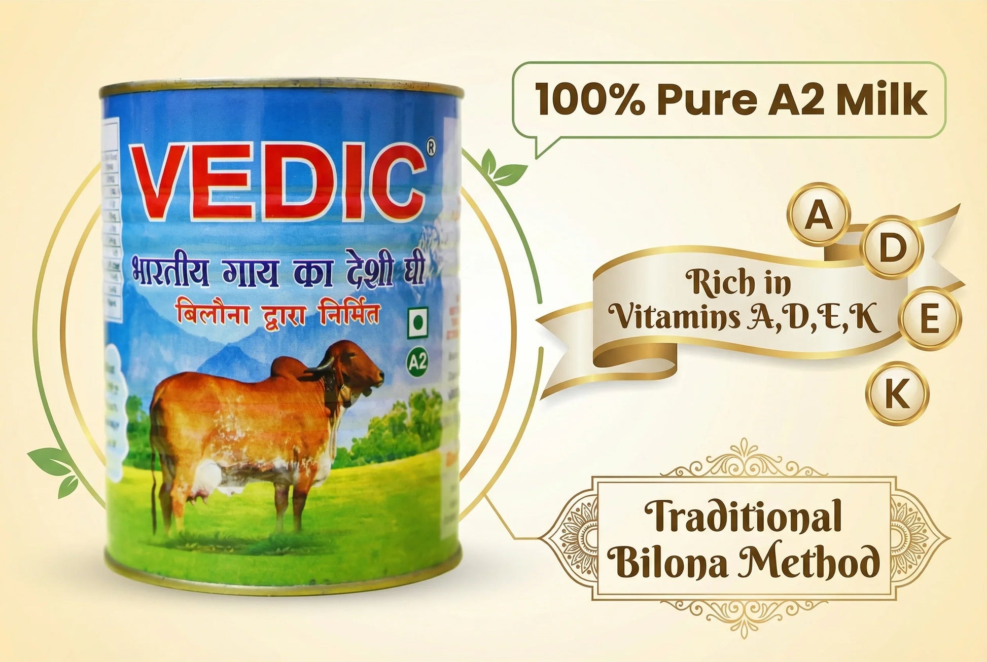 A2 Vedic Bilona Cow Ghee