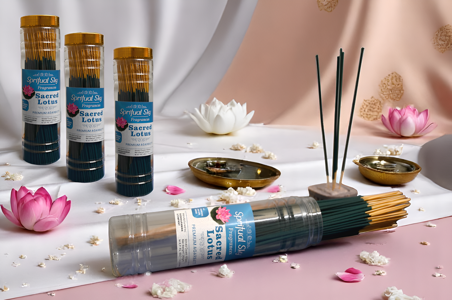 Bottle Incense Sticks – Sacred Lotus
